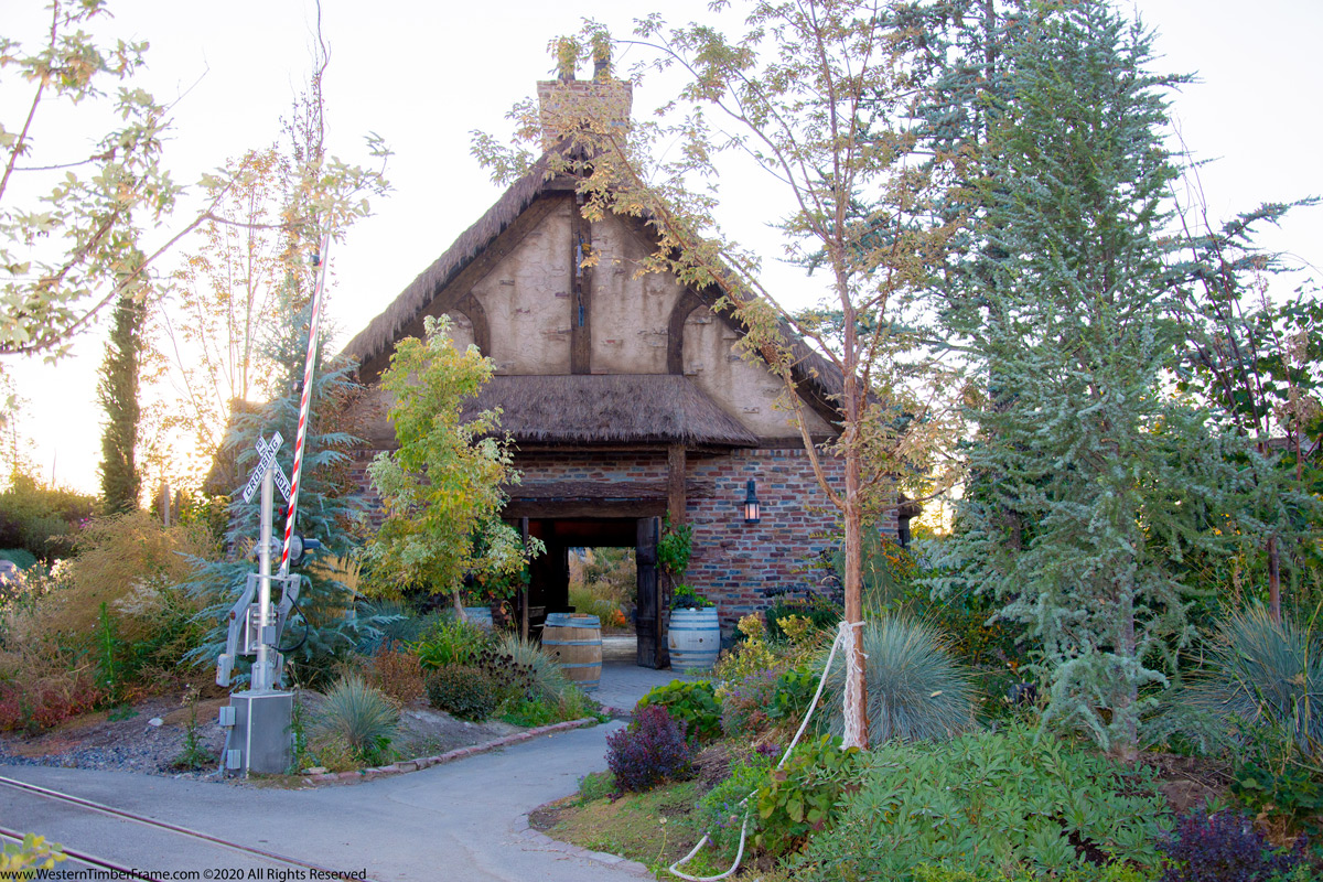 timber frame shelter