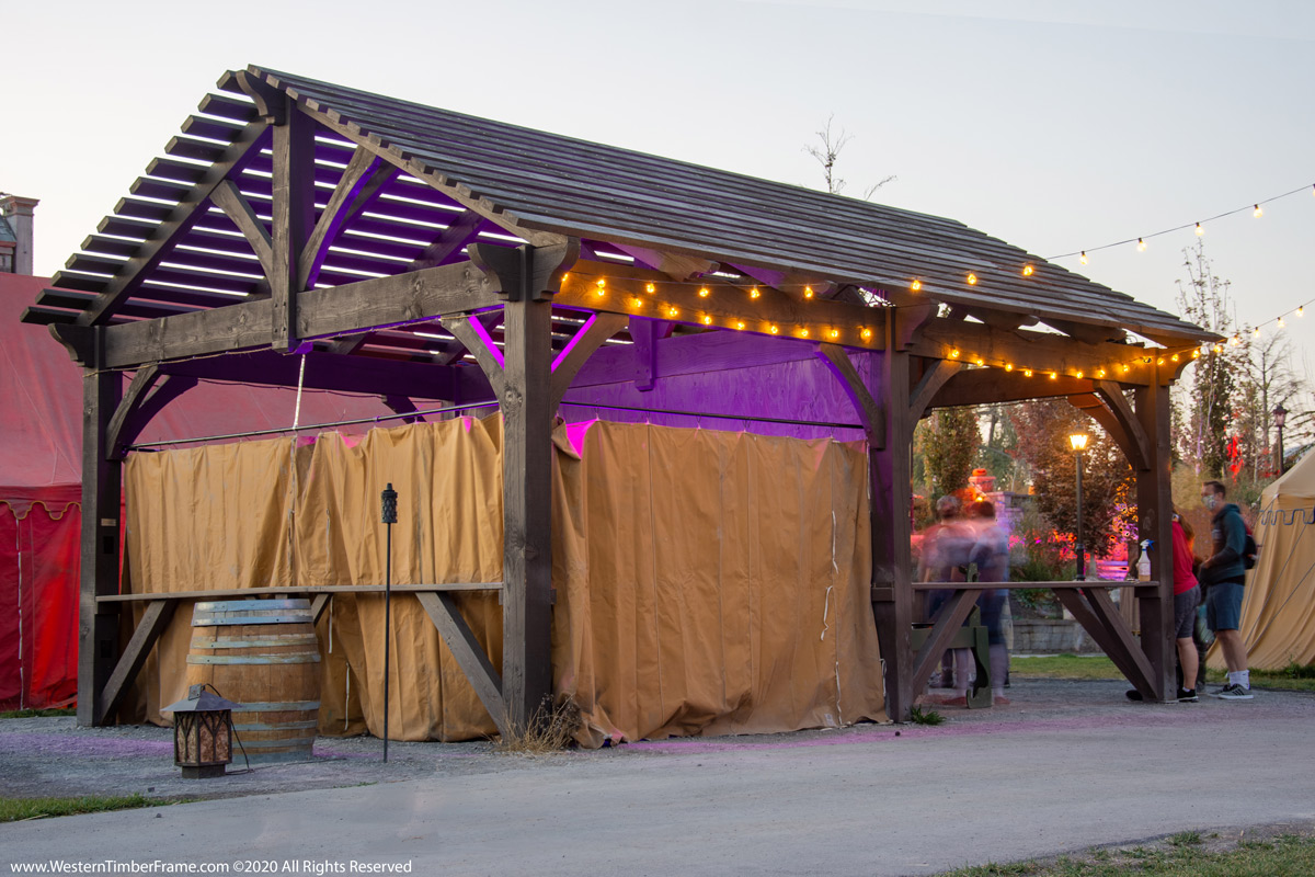 timber frame pavilion