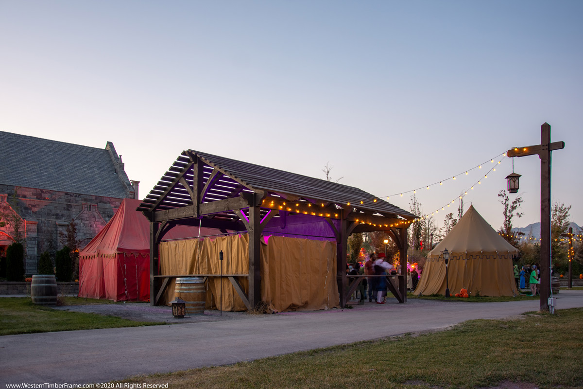 timber frame pavilion