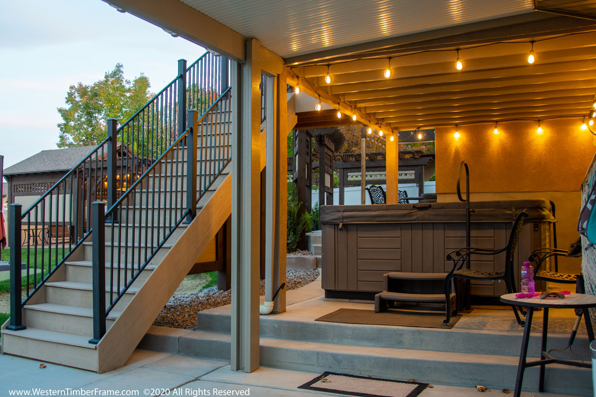 hot tub trellises