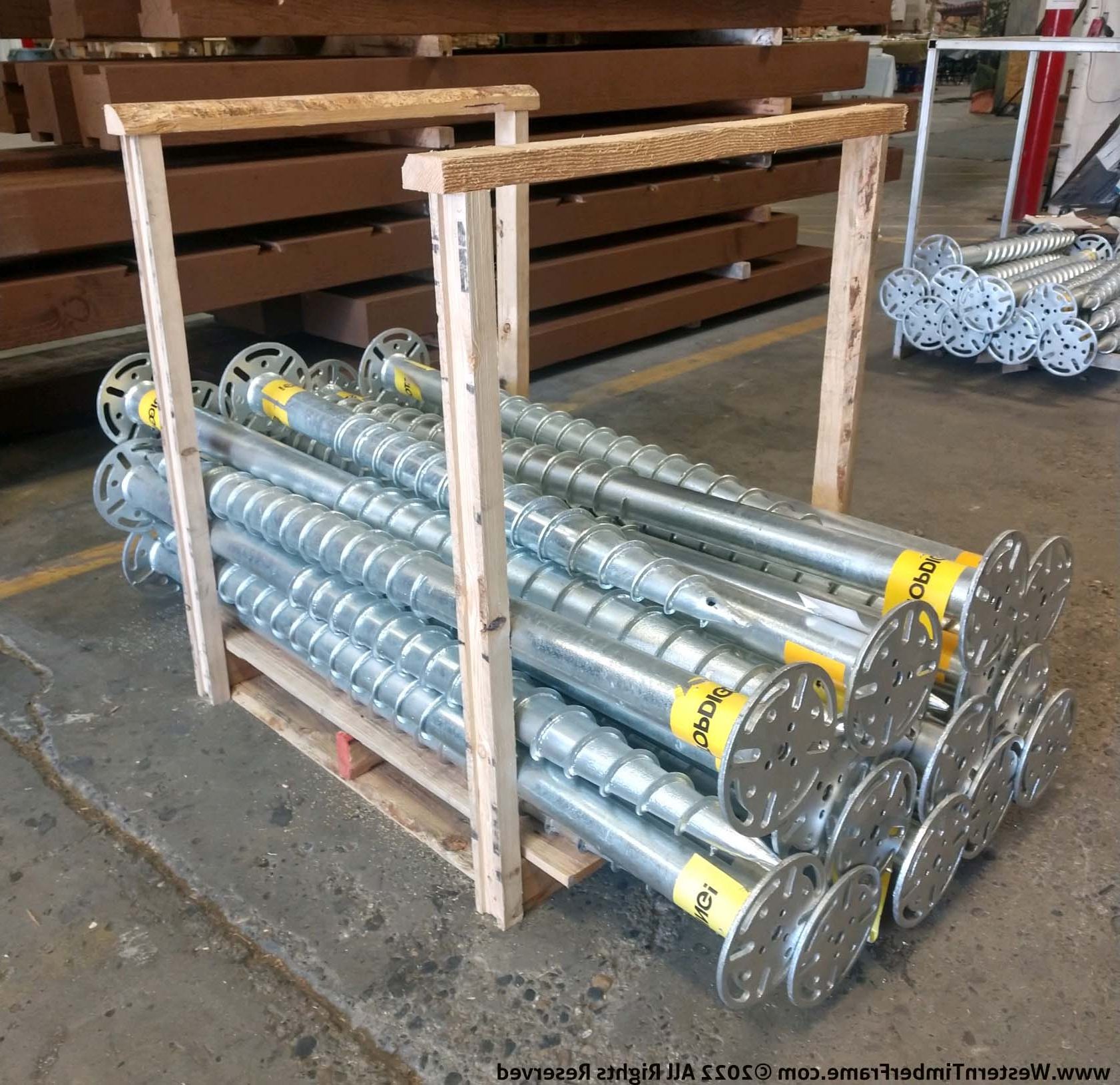 earth-anchor-helical-screw-pile-footing screw pile footings