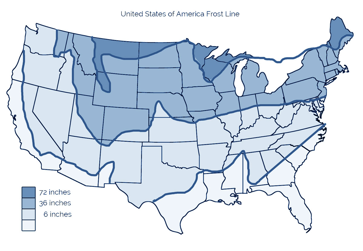 frost line map