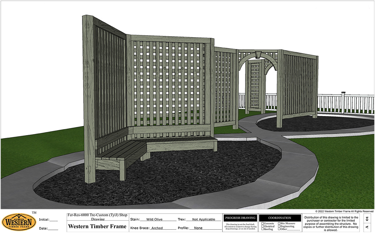 Fer-Res-6KDIYTrellisPlan-CustomShopDraw DIY trellis plan