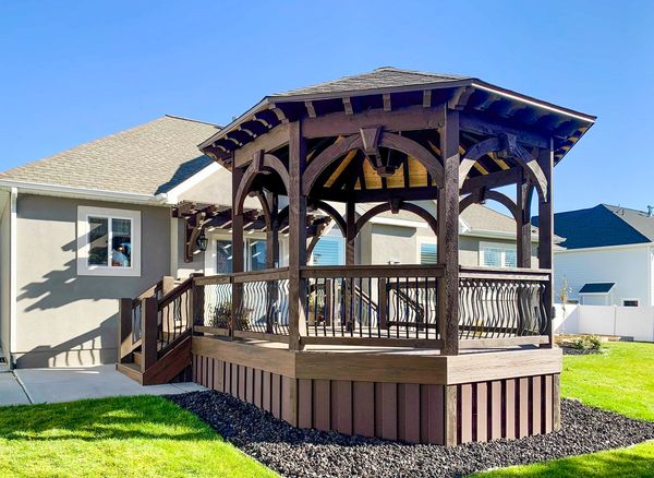 deck awning gazebo