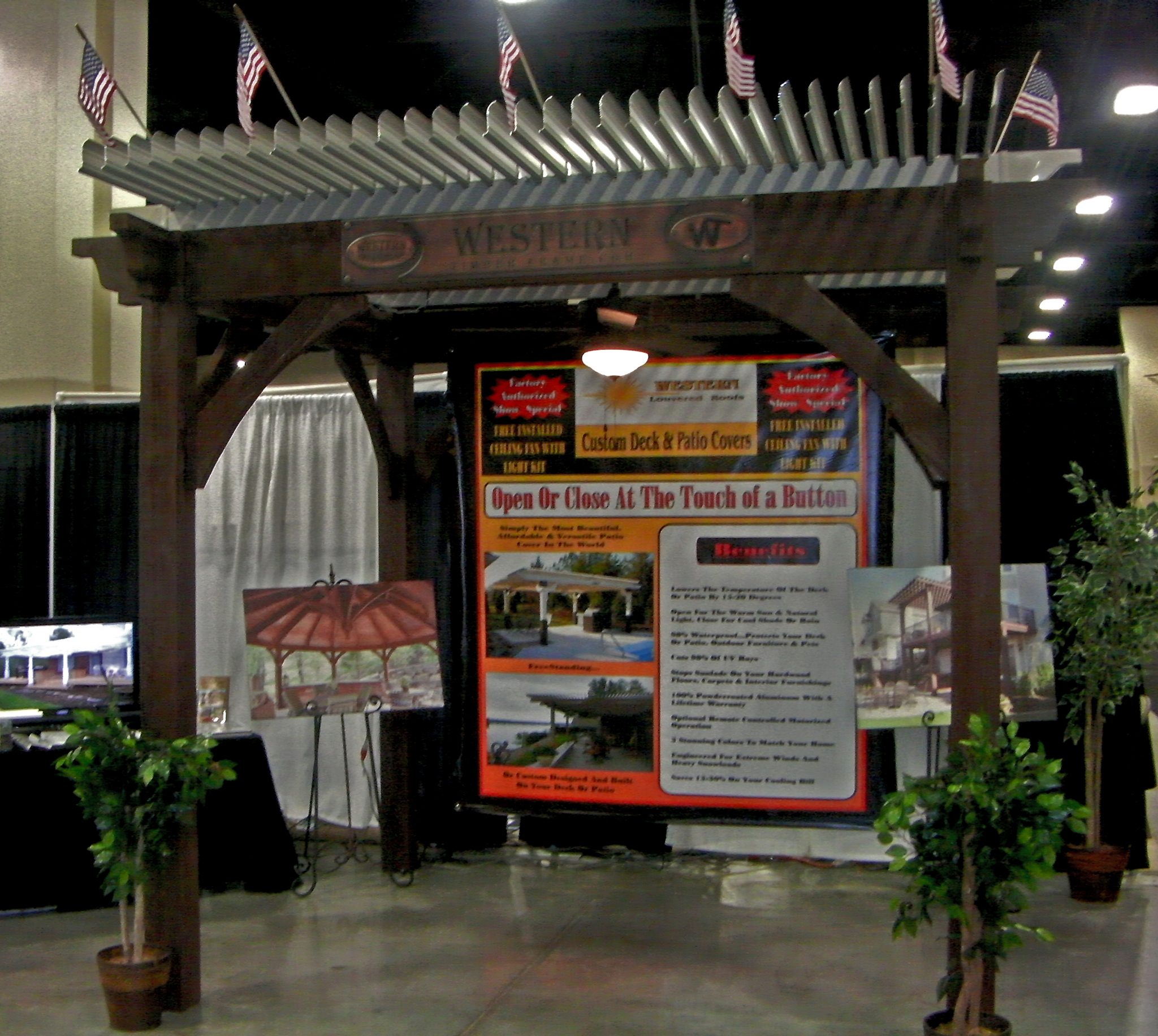 Western Timber Frame Pergola