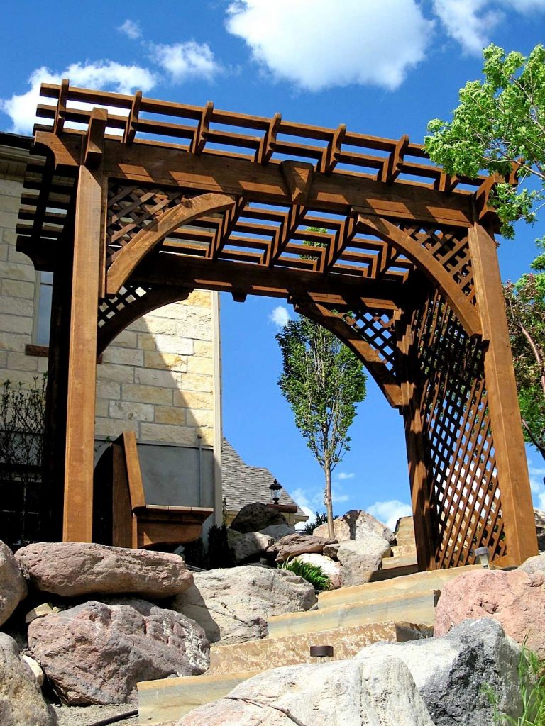 Arbors and Trellises Timber Kits | Western Timber Frame