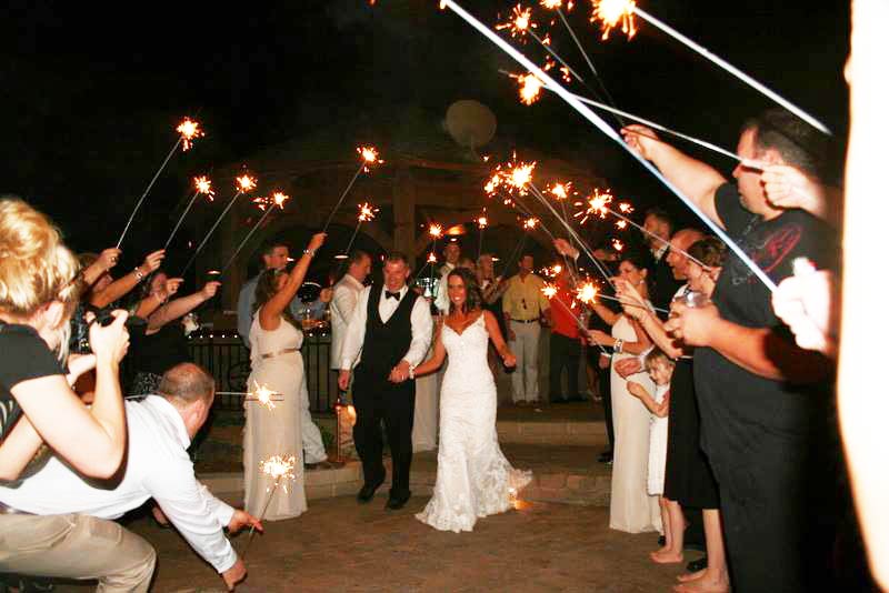 white-wedding-pergola-sparklers-1