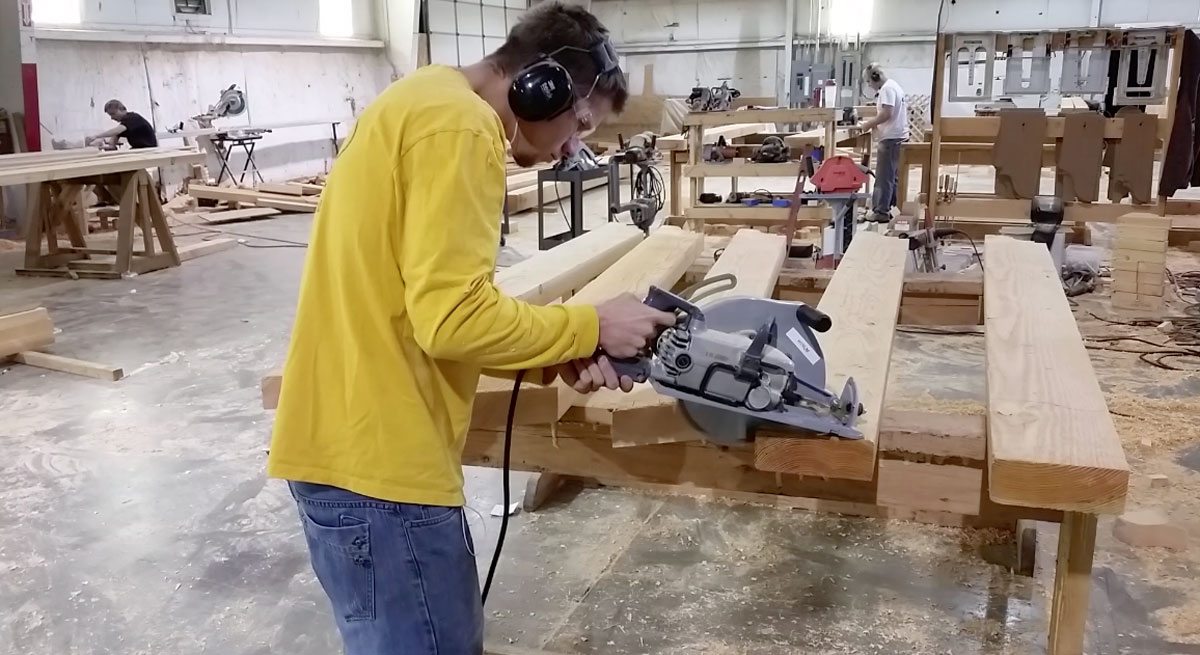 cutting-pergola