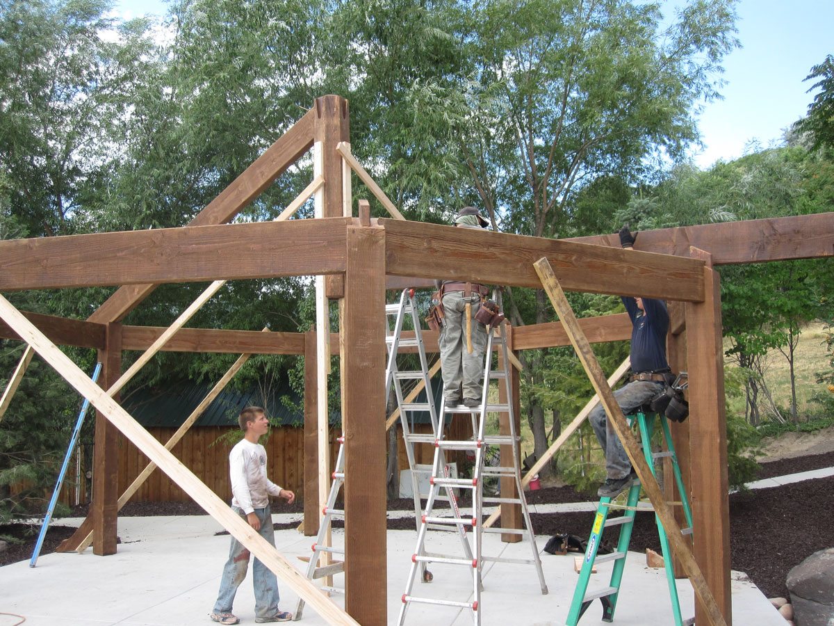 DIY Gazebo, Pergolas, Swing Set &amp; Picnic Table Western 