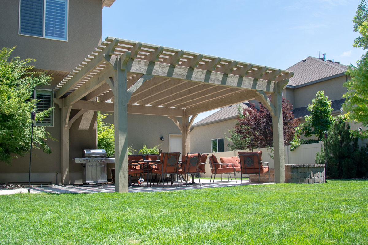beach sand pergola