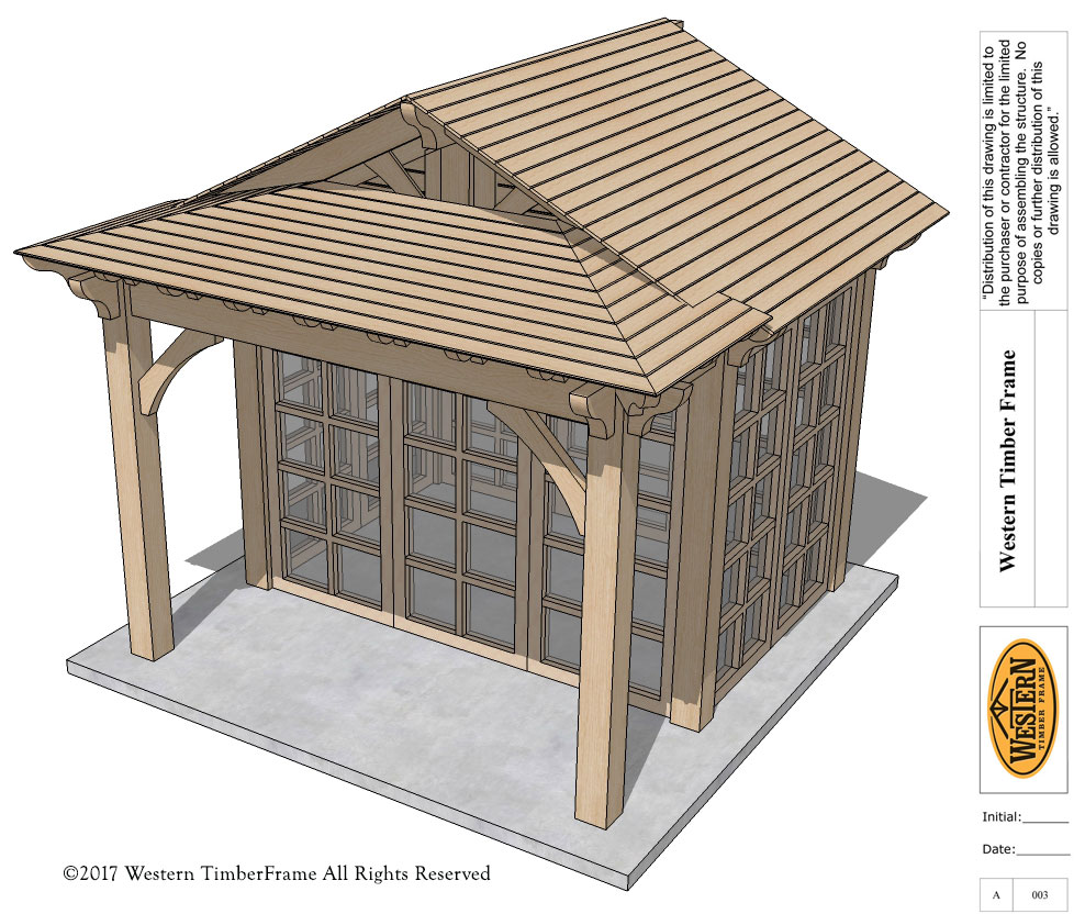 Jones-enclosed-pavilion-walls prefab wood carports