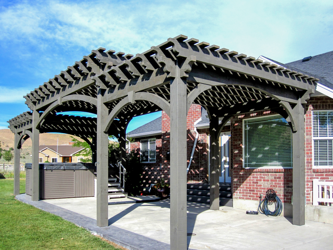tiered roof gazebos pavilions pergolas pergola frame