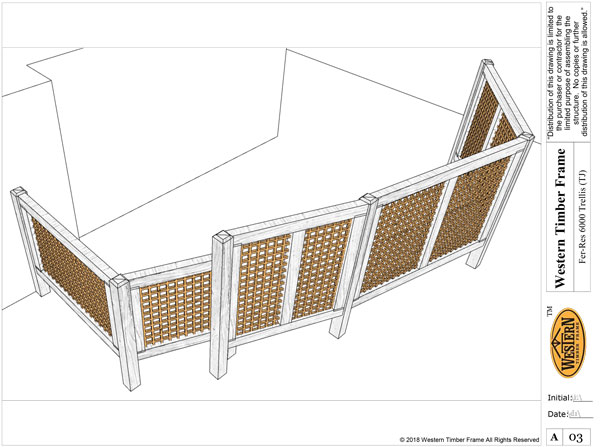 Fer-Res-6K-Trellis-Shop-Drawings-plan trellis privacy screen