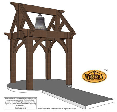 bell-tower-trellis-arbor-plan trellis arbor