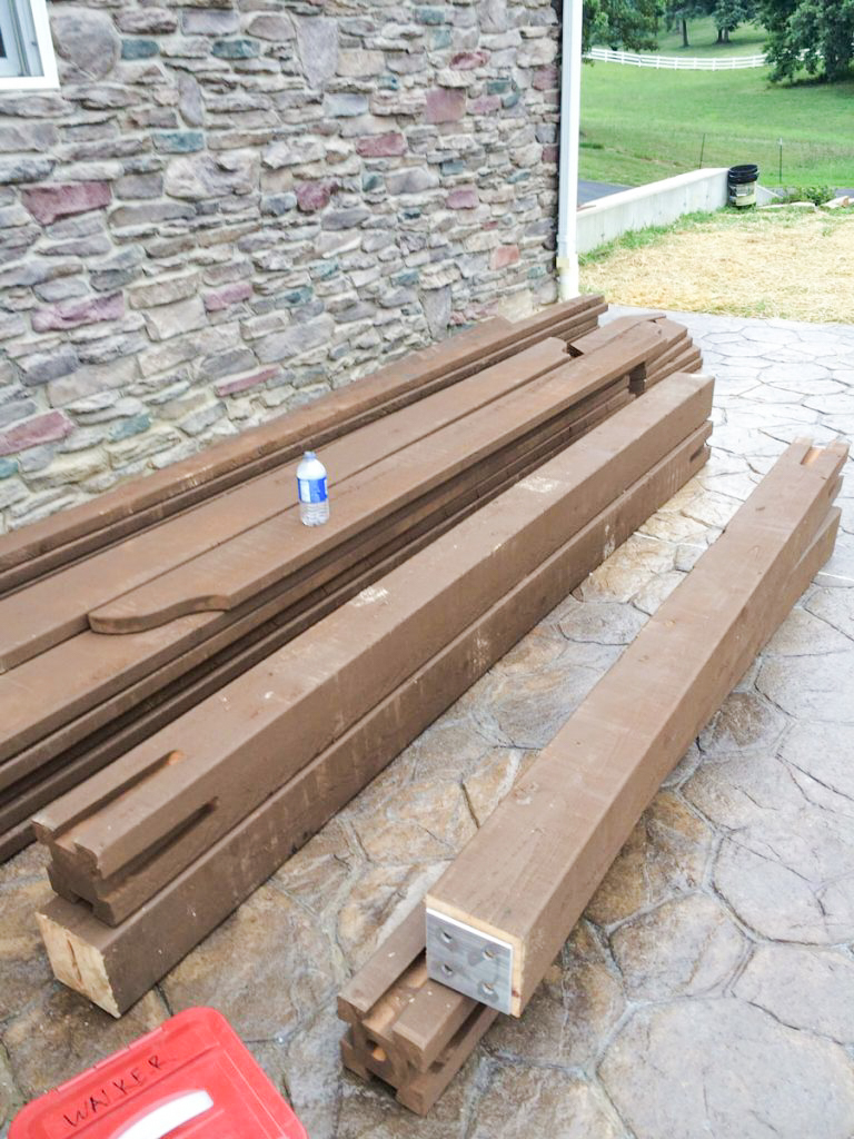 mullins-kentucky-install-pergola-kit-deliver