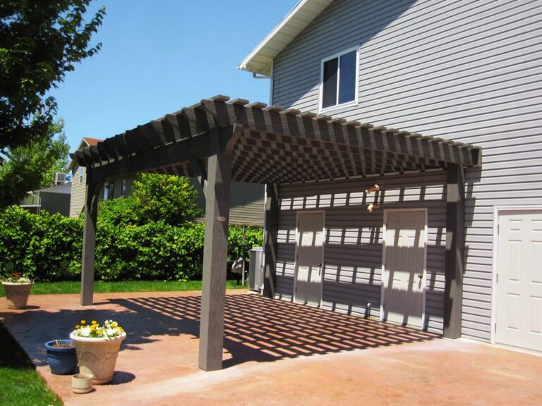 Before & After Comfortable Backyard Shade in Just a Few Hours