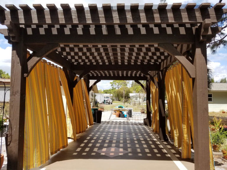 Hurricane Irma Pergola Stood Strong!