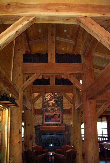 No Need for Damper or Kinematic Mechanisms In Timber Framing