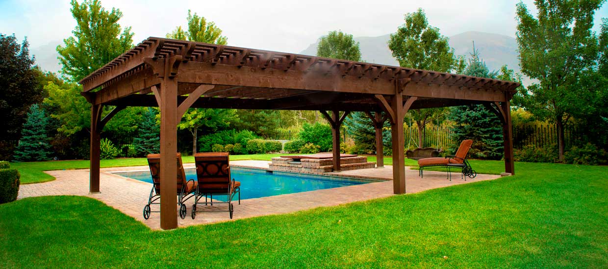 Custom Pergola Kits by Trex - Pergola Design Ideas